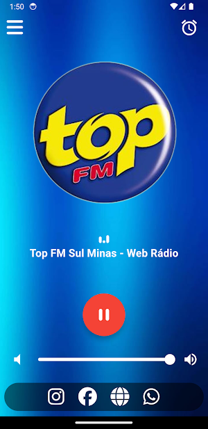 Top FM Sul Minas Web Rádio Screenshot 0