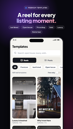 PropVid Real Estate Reel Maker Screenshot 1