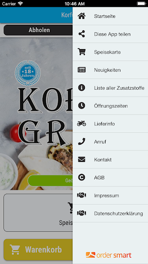 Korfu Grill Screenshot 2