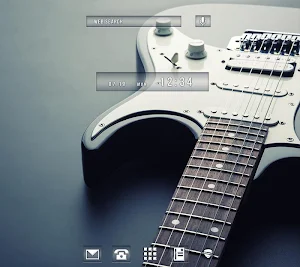 Electric Guitar Theme +HOME Screenshot 0