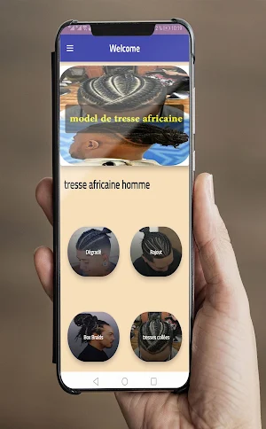 model de tresse africaine Screenshot 1