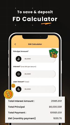 LoanTime: All EMI Calculator Screenshot 1