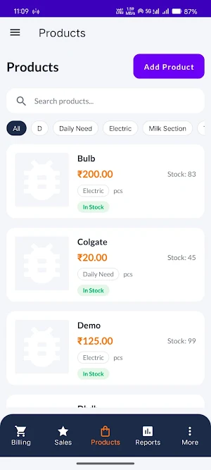 i-Billing Screenshot 2