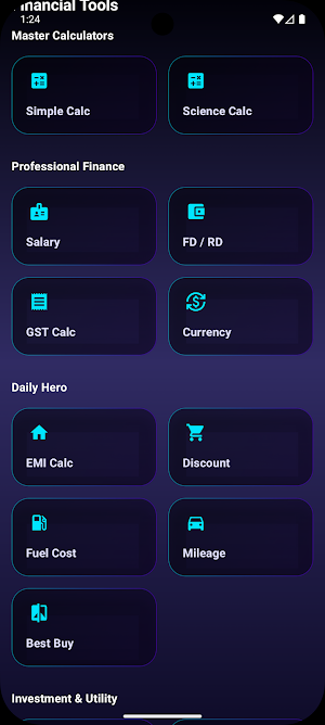 Finovate - Finance Calculator Screenshot 1