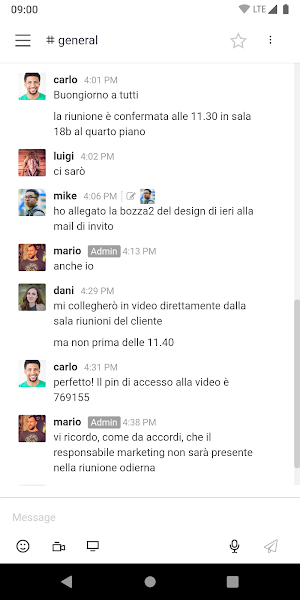 TIM Collaboration Screenshot 0