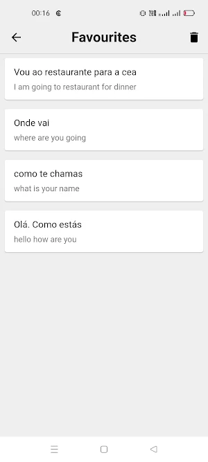 Galician To English Translator Screenshot 3