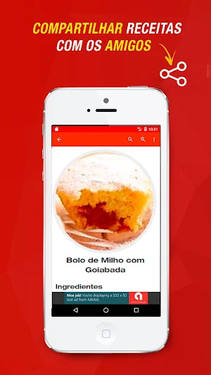 Receitas de Bolo de Milho Screenshot 0