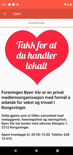 Byen Vår Kongsvinger Screenshot 1