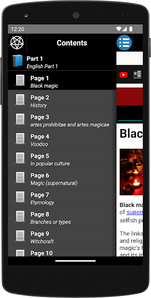 Black magic - History Screenshot 0