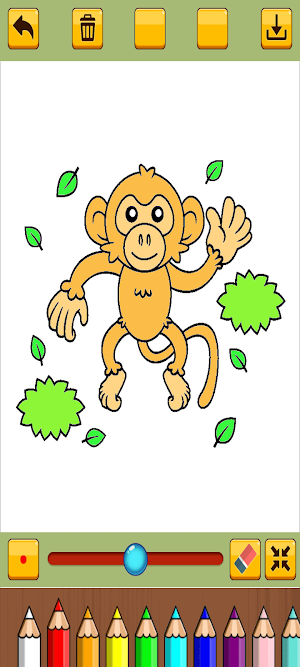 Monkey Coloring Screenshot 3