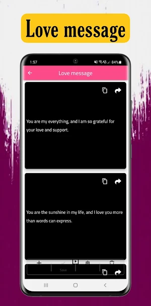 Love Letters - Love poems Screenshot 3