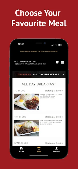 Fil Cuisine Screenshot 1