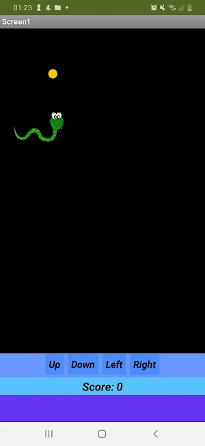 Snake Game Screenshot 1