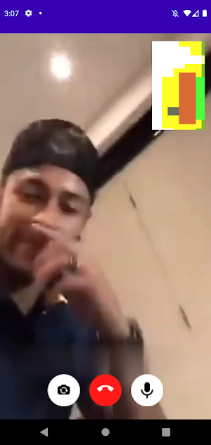 Neymar Fake Chat & Video Call Screenshot 0