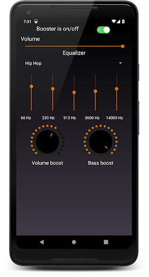 Volume Booster for Headphones with Equalizer Screenshot 3