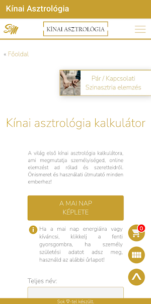 Kínai Asztrológia Screenshot 2