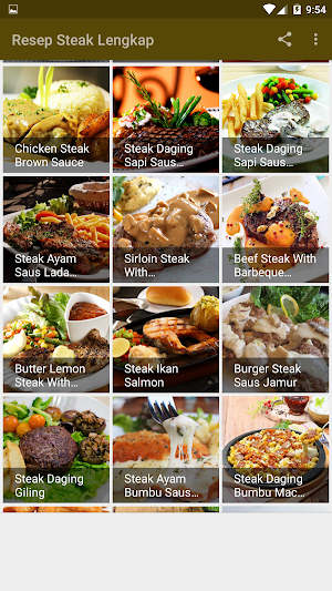 Resep Steak Lengkap Screenshot 2