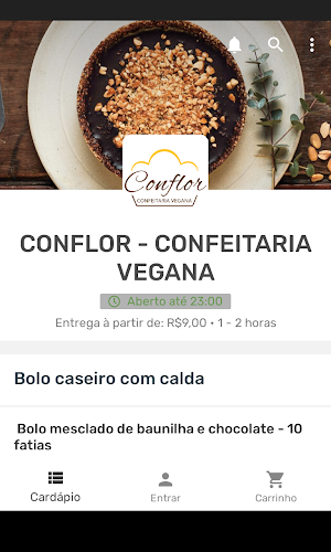 CONFLOR - CONFEITARIA VEGANA Screenshot 0