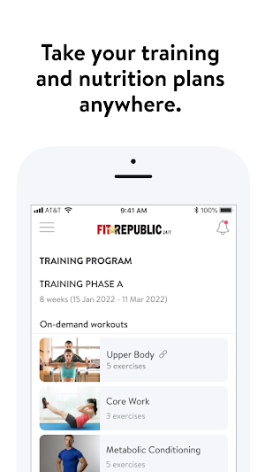 Fit Republic Coaching Screenshot 1
