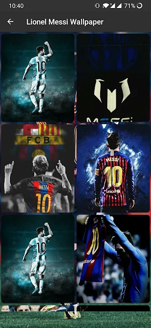 Messi Wallpaper HD Screenshot 2