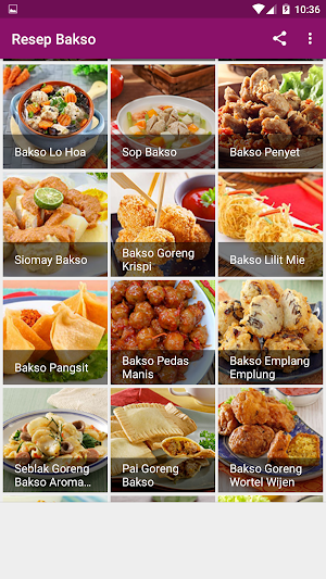 Resep Bakso Screenshot 3