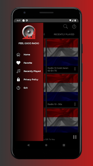 Feel Good Radio App Screenshot 2
