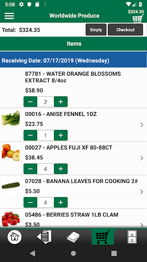 Worldwide Produce Checkout Screenshot 3