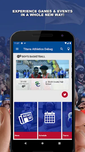 Titans Athletics Screenshot 0