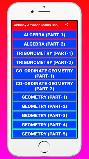 Abhinay Advance Maths Book English Version Screenshot 0