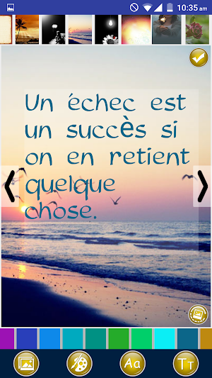 Pensées Positives & Citations Screenshot 2