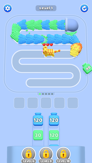 Pixel Flow Shooter Screenshot 0