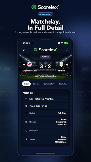 Scorelex: Live Scores AI Screenshot 1