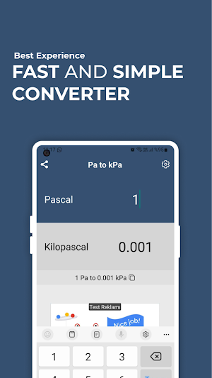 Pascal to KiloPascal Converter Screenshot 0