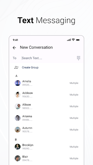 Messages screenshot 1