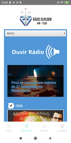 Rádio Surubim Screenshot 1