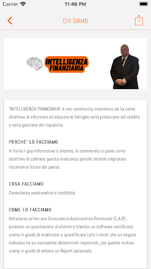 INTELLIGENZA FINANZIARIA Screenshot 2