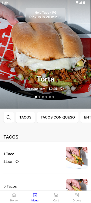 Holy Taco To Go Screenshot 1