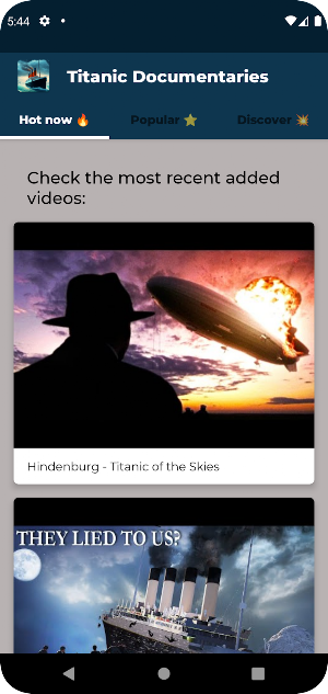 Titanic Sinking Documentaries Screenshot 3
