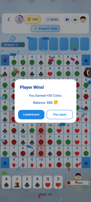 Sequence: Card Board Game Screenshot 2