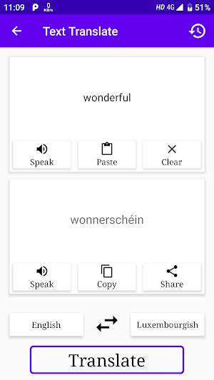 English Luxembourgish Translat Screenshot 3