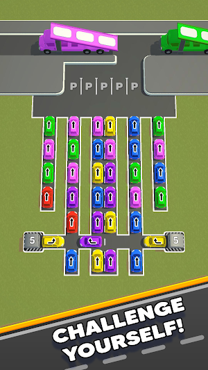 Traffic Jam: Color Match Screenshot 2