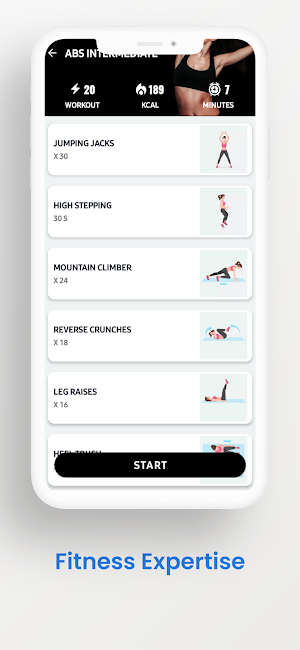 Female Fitness [Home Workout] Screenshot 3