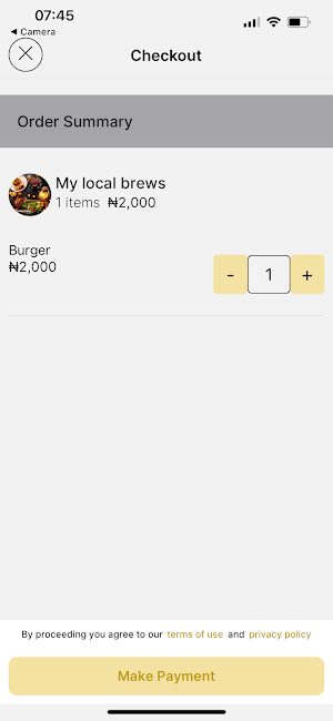 surfmeal Screenshot 3