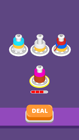 Thread Shuffle Sort Screenshot 2