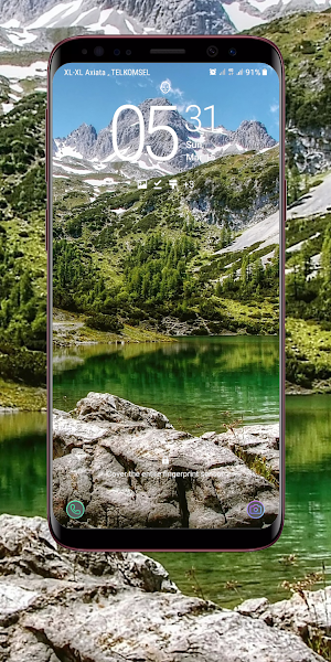 Lake Wallpaper Screenshot 1