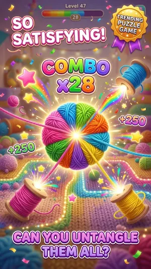 Yarn Sort: Knit Color Puzzle Screenshot 0