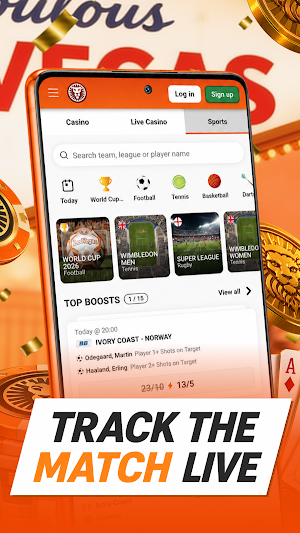 Leo Vegas Screenshot 1