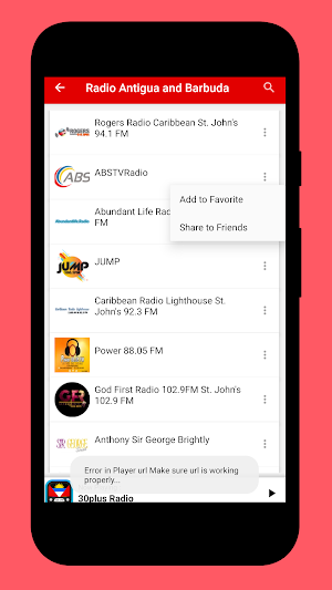 Radio Antigua and Barbuda FM Screenshot 1