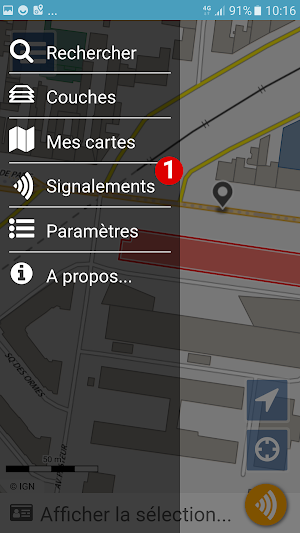 Espace collaboratif IGN Screenshot 2