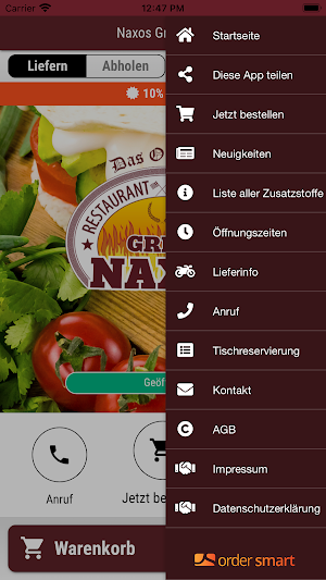 Naxos Grill Halle Screenshot 2